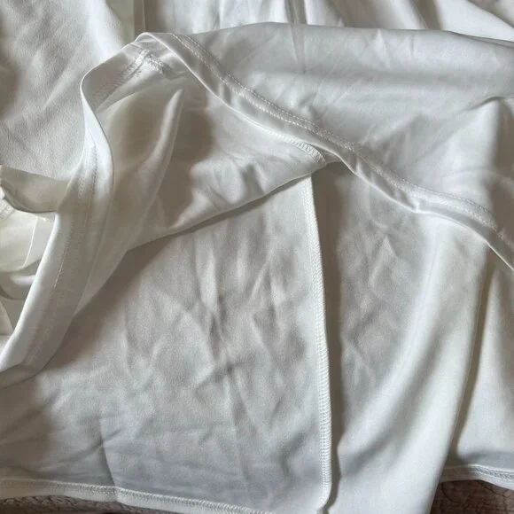 Fashion Novaoff White , Off Shoulder, Mermaid Dress, long size M